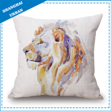 Imitation Linen Animal Pillowcase Cushion